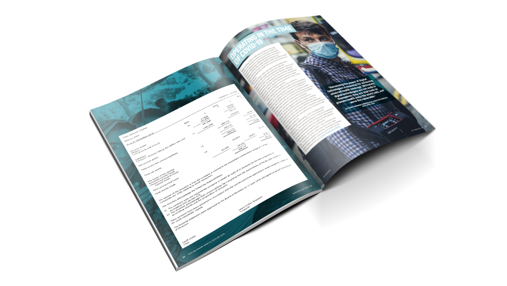 Creative graphic design and production for CDAC Network Annual Report