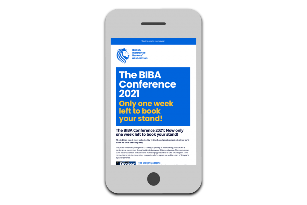 BIBA Broker Email Newsletter